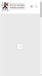 Mobile Screenshot of duboisscholars.org